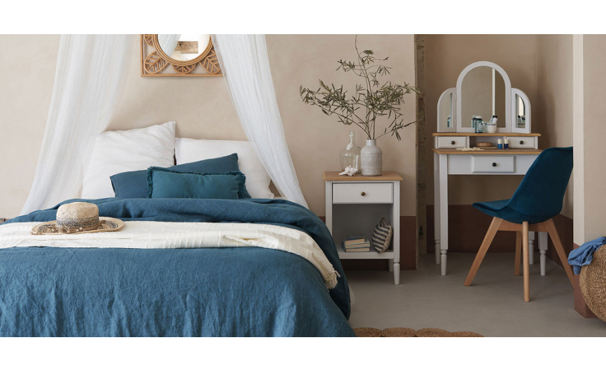 Cómo combinar tu juego de sábanas y edredón para un dormitorio de revista